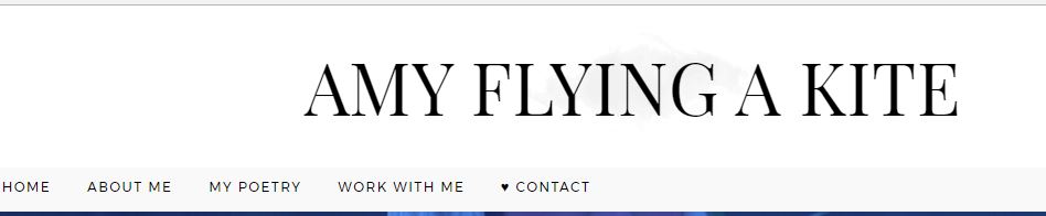 Blogs Lifestyle - Amy Flying a Kite