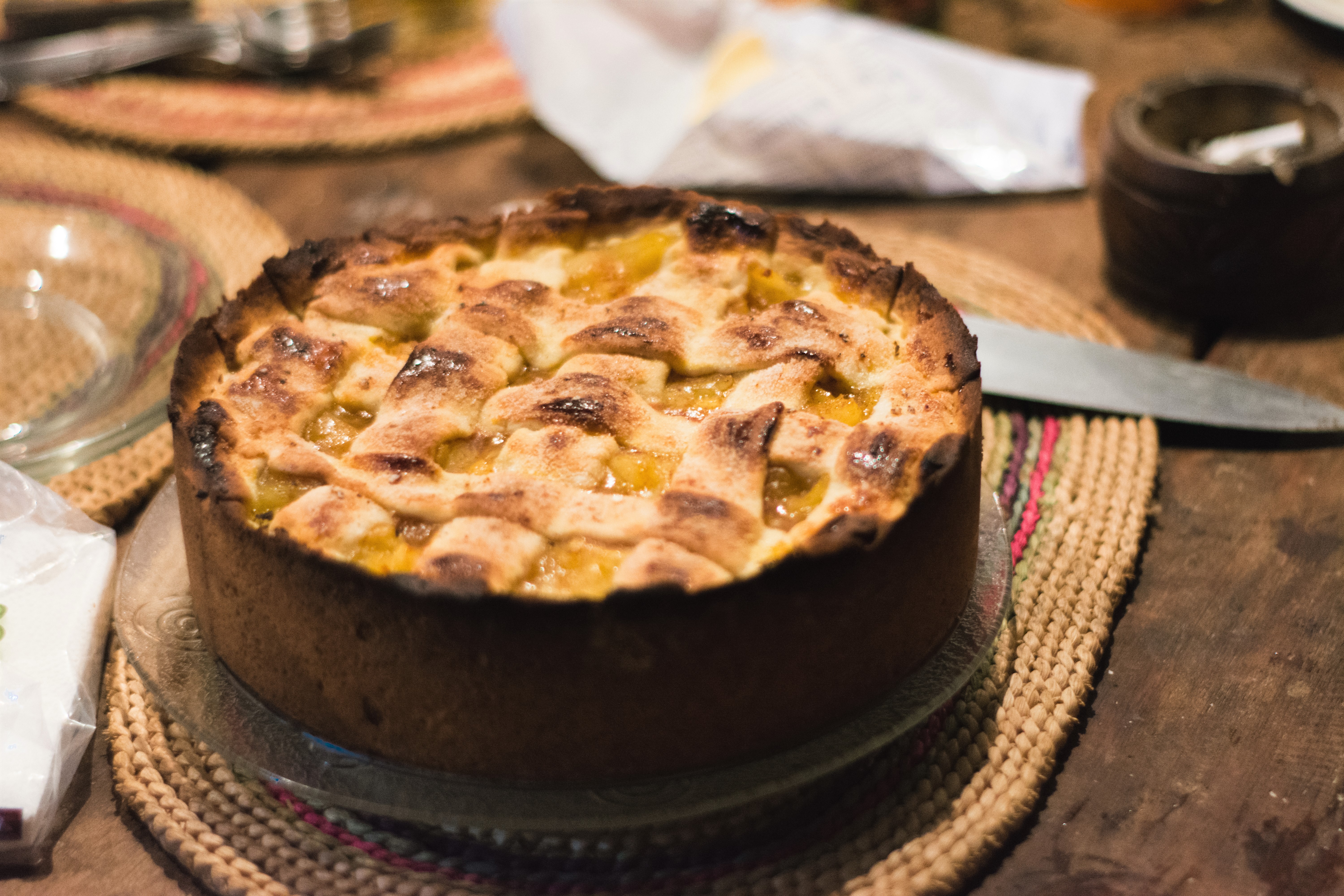 Torta de maçã - Receita sobremesa de inverno