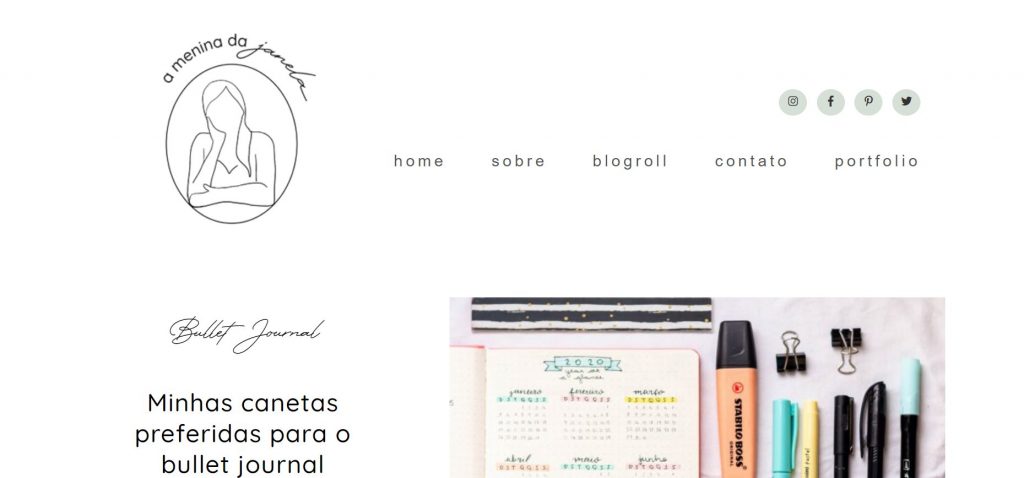 Layout novo A Menina da Janela por QRNO