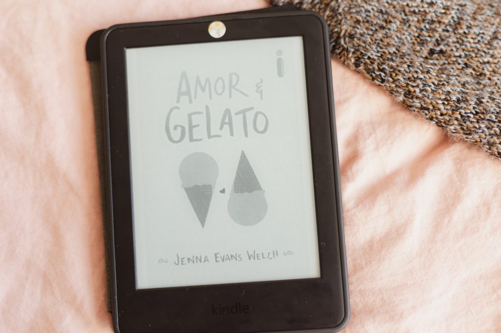 Livros lidos: Amor & Gelato