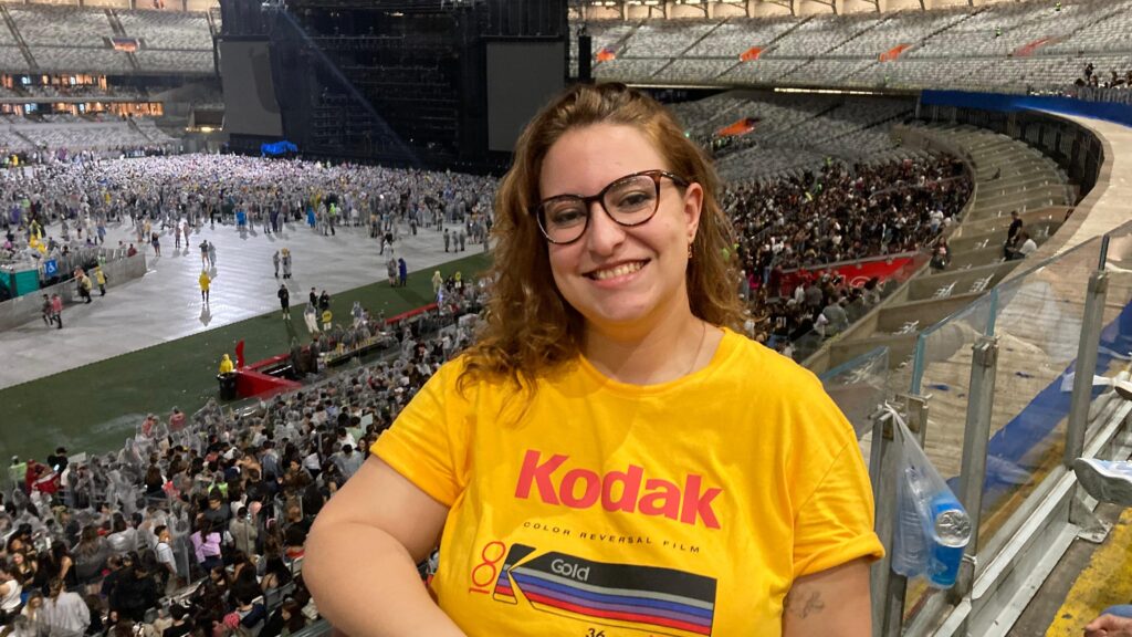 eu no show do Bruno Mars, novembro de 2024
