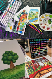 Passatempos: Artes visuais / pintura
